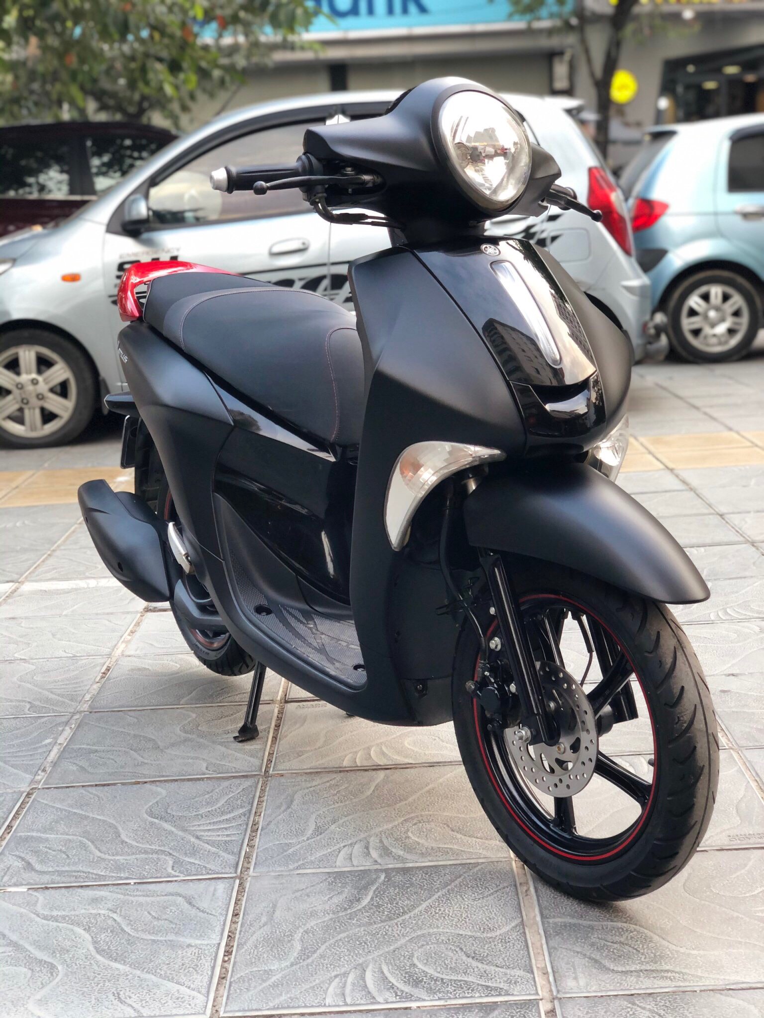 Xe Yamaha Janus Limited Premium 2021 Đen đỏ  Shopee Việt Nam